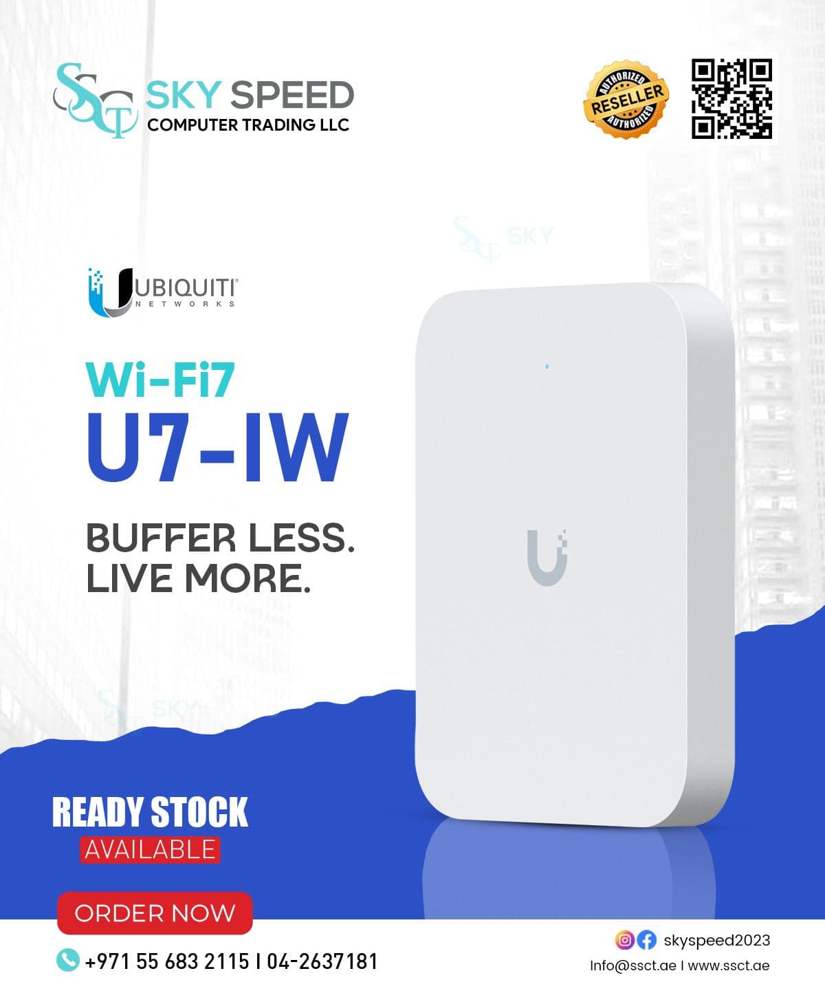 Ubiquiti UniFi U7 In-Wall
